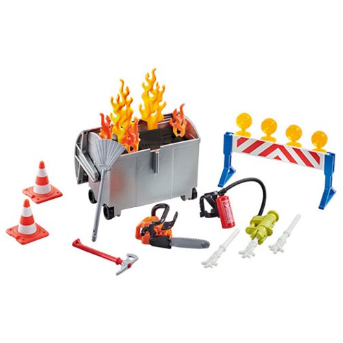 Playmobil 9804 Fire Brigade Accessories Set