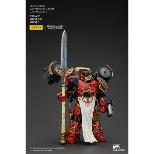 Joy Toy Warhammer The Horus Heresy Blood Angels Dawnbreaker Cohort Dawnbreaker 2 1:18 Scale Action F