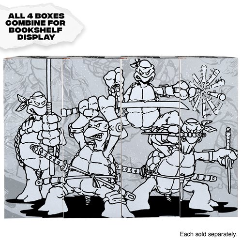 Teenage Mutant Ninja Turtles Michelangelo Black and White Original Sketch Action Figure - Previews E