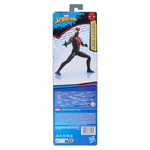 Spider-Man Titan Series Miles Morales 12-Inch Action Figure