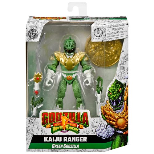 Godzilla vs. Mighty Morphin Power Rangers Wave 1 Action Figure Set of 3