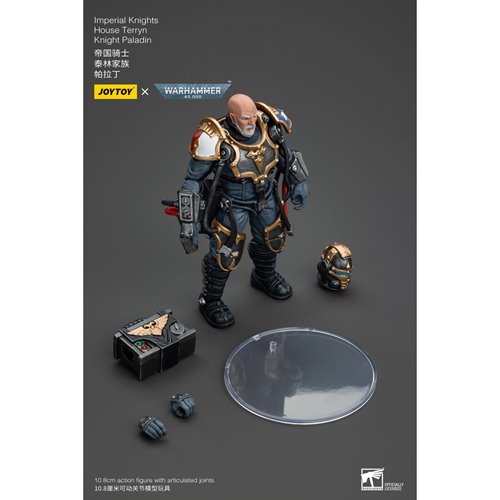 Joy Toy Warhammer 40,000 Imperial Knights House Terryn Knight Paladin 1:18 Scale Action Figure