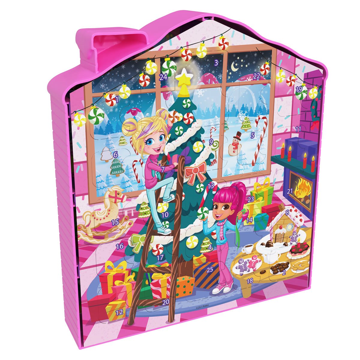 Disney Princess Advent Calendar 2023 with mini dolls from Mattel 