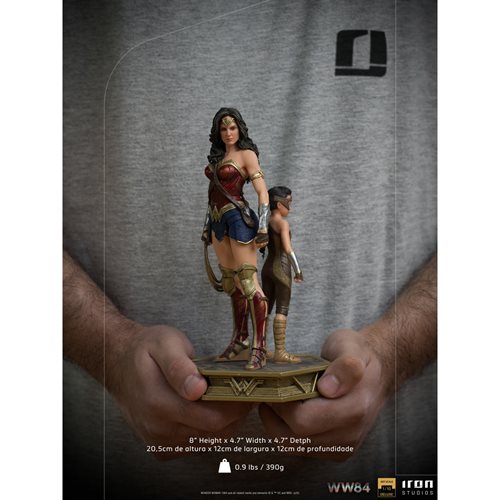 Wonder Woman 1984 Wonder Woman and Young Diana Deluxe Art 1:10 Scale Statue