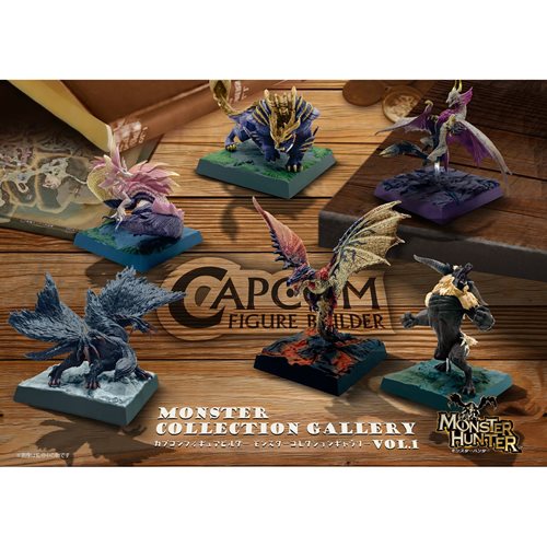 Monster Hunter Figure Builder Collection Gallery Volume 1 Mini-Figure Case of 6