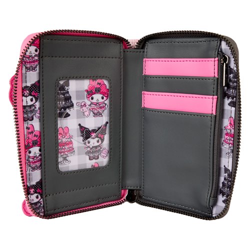 Sanrio My Melody And Kuromi Zip Around Wallet