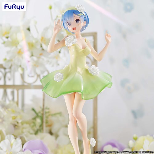 Re:Zero - Starting Life in Another World Rem Flower Dress Version Trio-Try-iT Statue