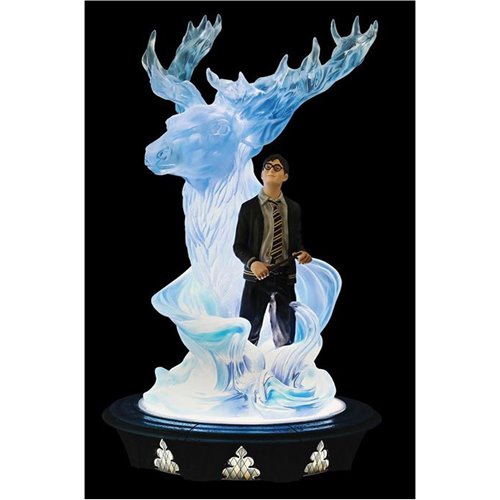 Wizarding World of Harry Potter Harry and Light Up Patronus Statue