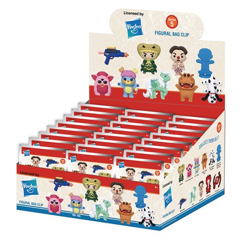 Hasbro Retro Toys Series 5 3D Foam Bag Clip Display Case of 24