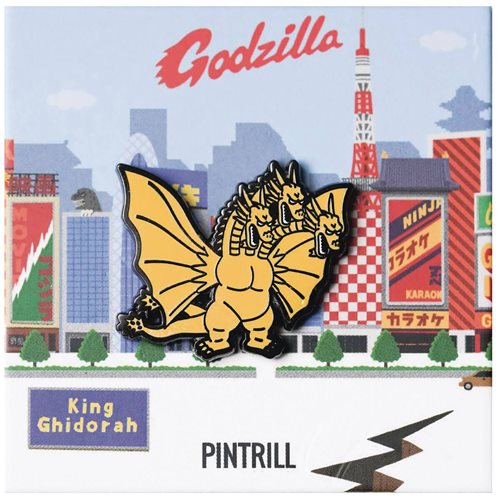 Godzilla Series 4 King Ghidorah Enamel Pin