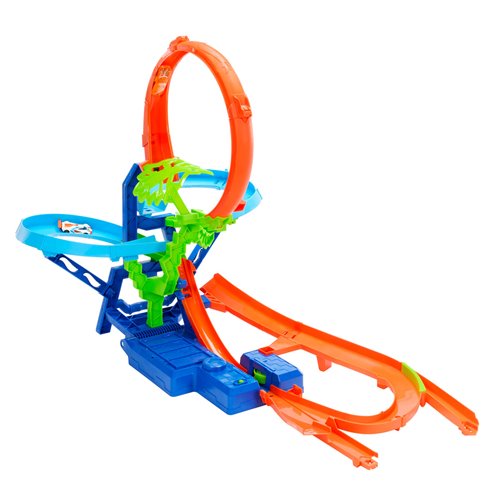Hot Wheels Stunt Tracks Mid-Air Crash Track Set