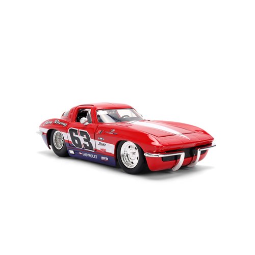 Bigtime Muscle 1963 Chevrolet Corvette Stingray 1:24 Scale Die-Cast Metal Vehicle