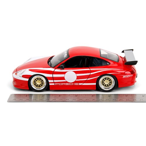 Hyper-Spec Porsche 911 GT3 996 1:24 Scale Die-Cast Metal Vehicle