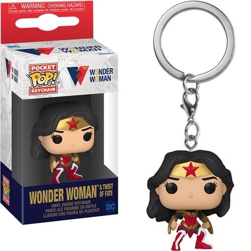 Wonder Woman 80th Anniversary A Twist Of Fate Funko Pocket Pop! Key Chain