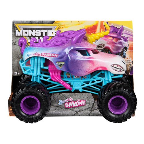 Monster Jam Monster Truck Mix 26 1:24 Scale Vehicle Case of 4