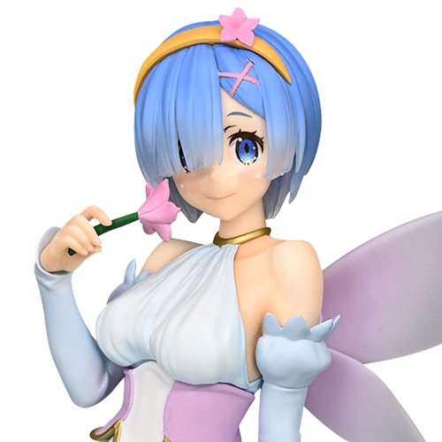 Re:Zero Starting Life in Another World Rem Flower Fairy Version Noodle Stopper Statue