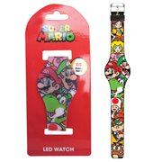 Nintendo Super Mario All-Over Print LED Watch
