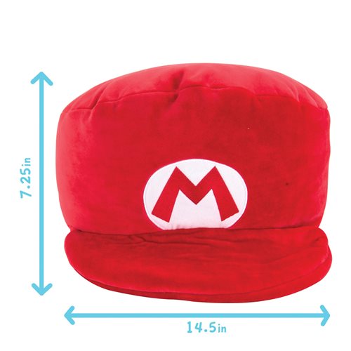 Club Mocchi Mocchi Super Mario Mega Mario Hat Plush