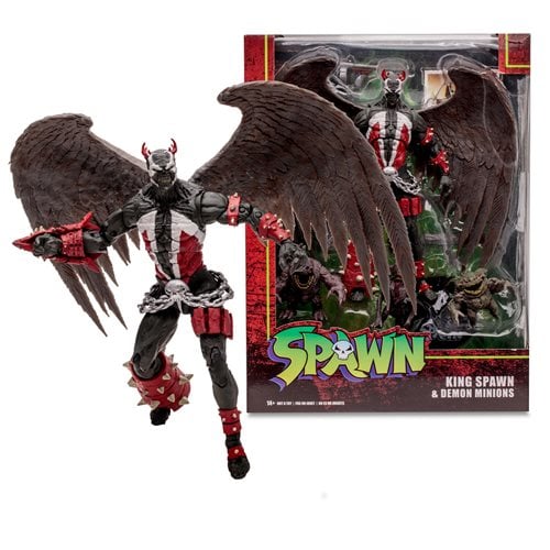 Spawn King Spawn and Demon Minions 7-Inch Scale Action Figure