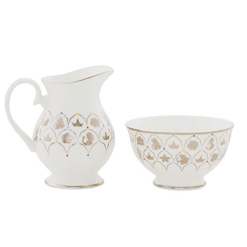 Disney English Ladies Disney 100 Princess Sugar and Creamer Set