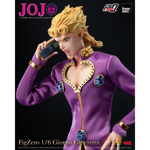 JoJos Bizarre Adventure: Golden Wind Giorno Giovanna FigZero 1:6 Scale Action Figure
