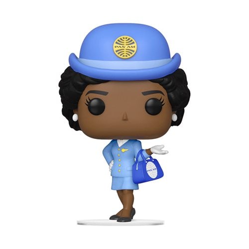 Pan Am Stewardess with Blue Bag Pop! Vinyl Figure