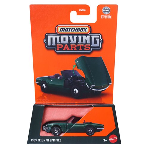 Matchbox Moving Parts 2025 Mix 6 Vehicles Case of 8