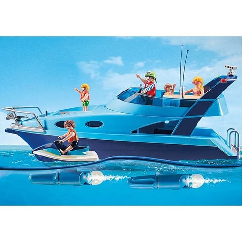 Playmobil 70630 FunPark Yacht with Jet Ski