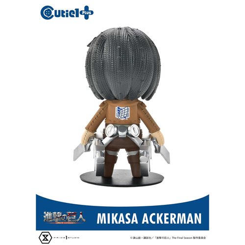 Attack on Titan Mikasa Ackerman Cutie1 Plus Vinyl Figure