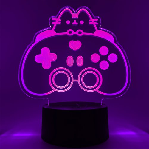 Pusheen Gamer Otaku Lamp