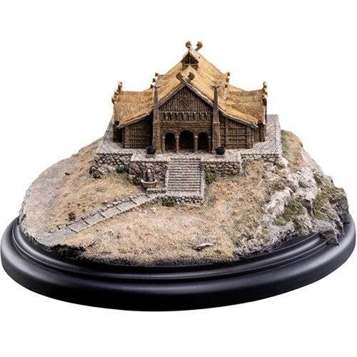 The Lord of the Rings The Golden Hall of Edoras Environment Statue