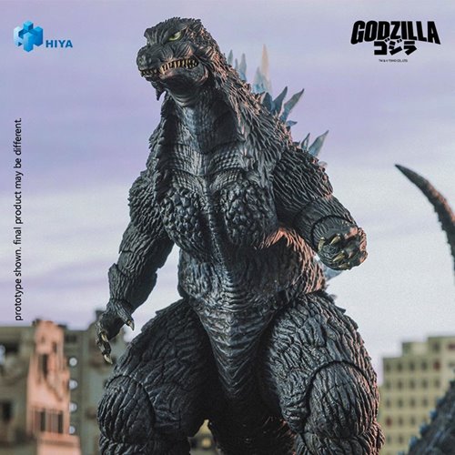 Godzilla Against Mechagodzilla 2002 Heat Ray Godzilla Exquisite Basic Action Figure - Previews Exclu