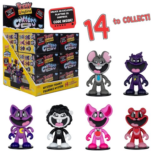 Poppy Playtime Series 1 Critter 2 1/2-Inch Mini-Figure Blind Box Case of 12