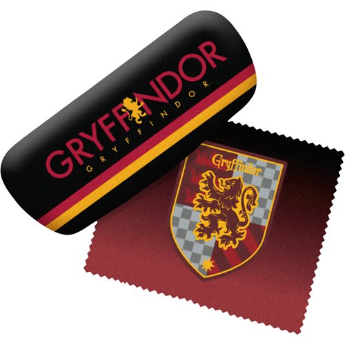 Harry Potter Gryffindor Eyeglasses Case with Cleaning Cloth