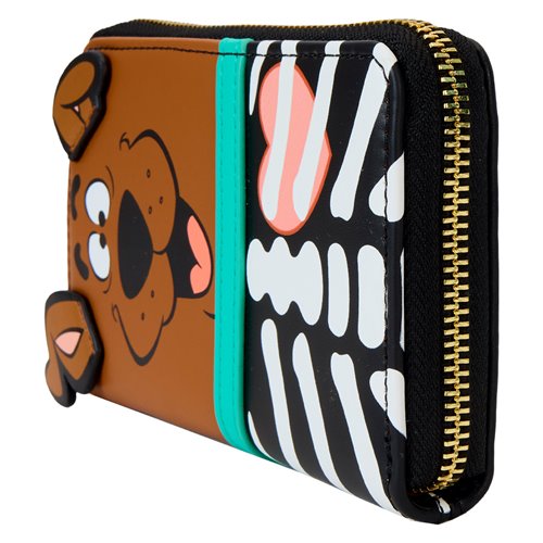 Scooby-Doo Skeleton Scooby Cosplay Zip-Around Wallet