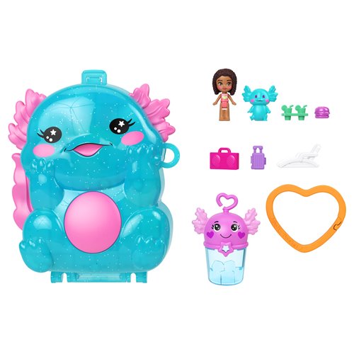 Polly Pocket Axolotl Adventure Compact Playset