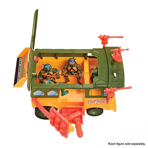 Teenage Mutant Ninja Turtles Classic Original Party Wagon Vehicle