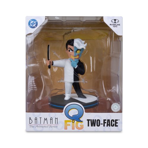 QMx Q-Fig DC Wave 1 Two-Face Batman: The Animated Series 4-Inch Posed Figure