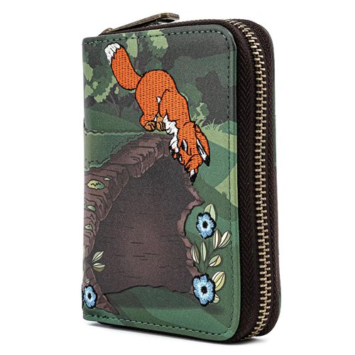 Fox and the Hound Todd and Copper Zip-Around Wallet