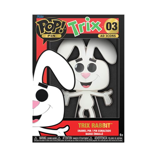 Trix Rabbit Large Enamel Pop! Pin