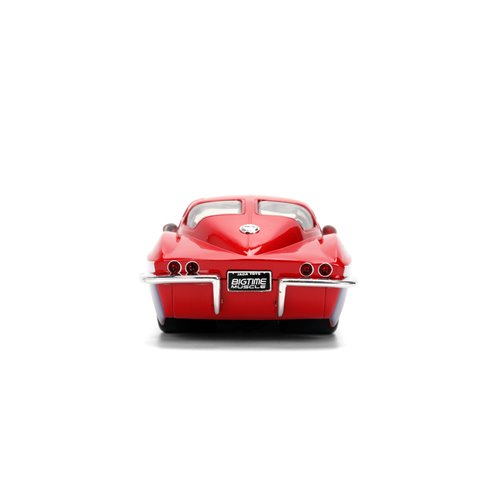 Bigtime Muscle 1963 Chevrolet Corvette Stingray 1:24 Scale Die-Cast Metal Vehicle