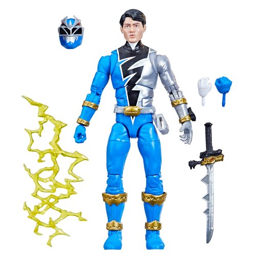 Power Rangers Lightning Collection Dino Fury Blue Ranger 6-Inch Action Figure
