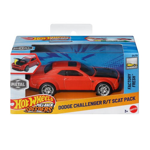 Hot Wheels Pull-Back Speeders 2025 Mix 4 Case of 12