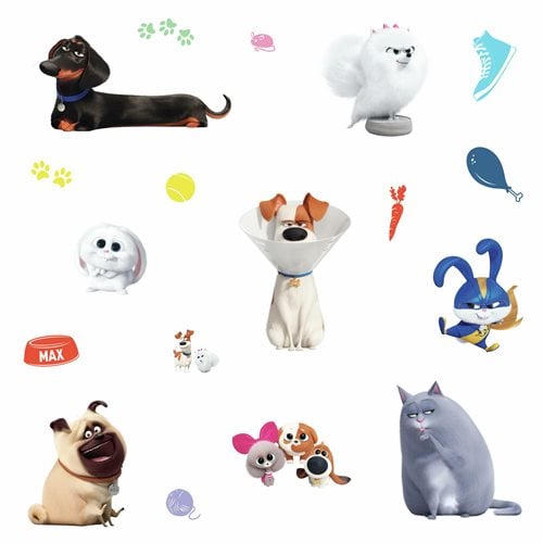 Secret Life of Pets 2 Peel and Stick Wall Decals