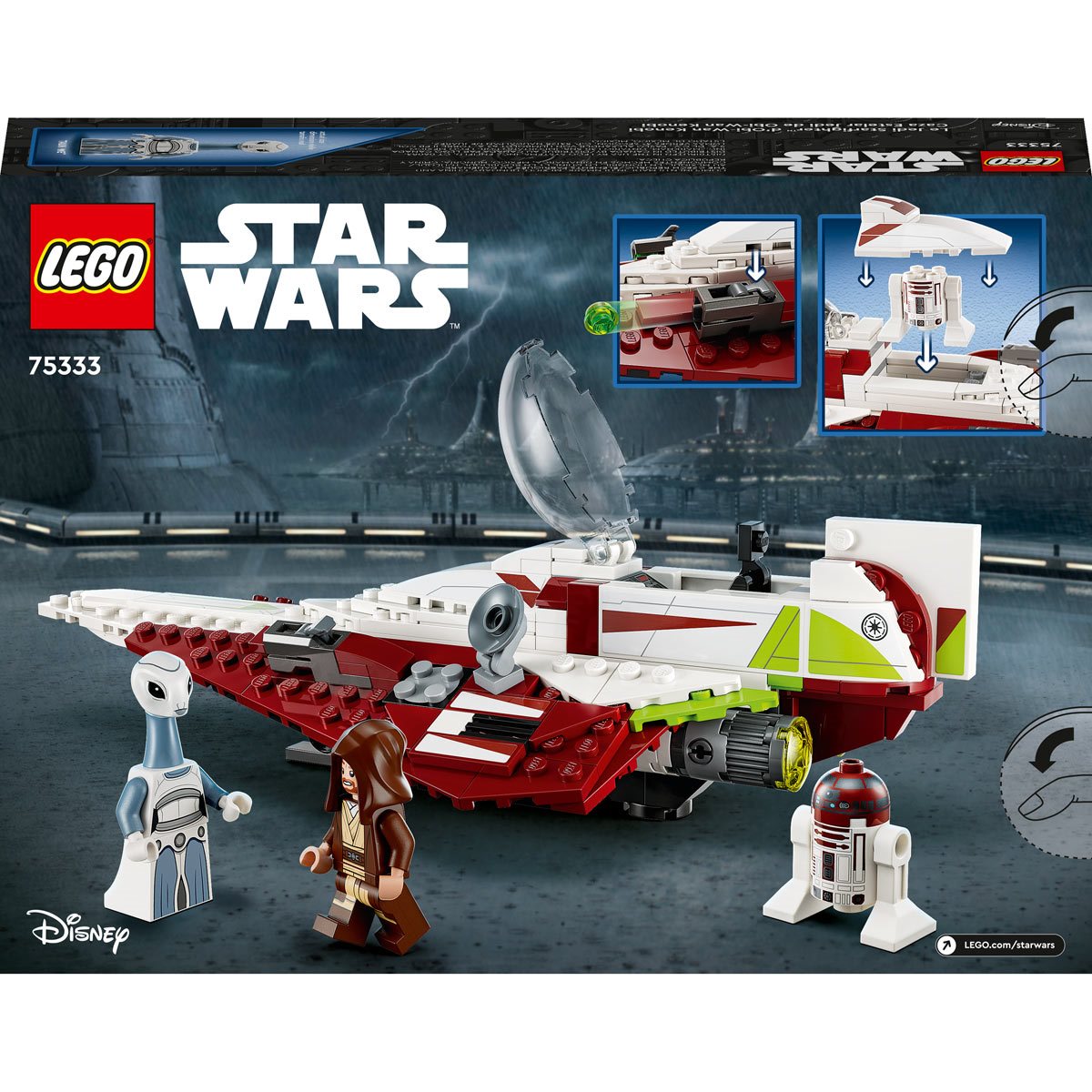 LEGO 75333 Wars Obi-Wan Jedi Starfighter