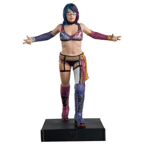 WWE Championship Collection Asuka Statue with Collector Magazine