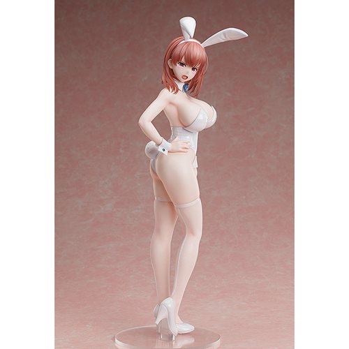 Ikomochi Illustration White Bunny Natsume Monochrome Bunny 1:4 Scale Statue