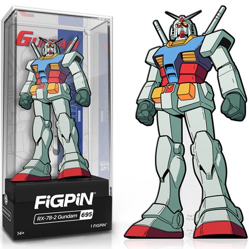 Mobile Suit Gundam RX-78-2 Gundam FiGPiN Classic 3-Inch Enamel Pin