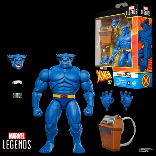X-Men '97 Marvel Legends Series Beast 6-Inch Action Figure