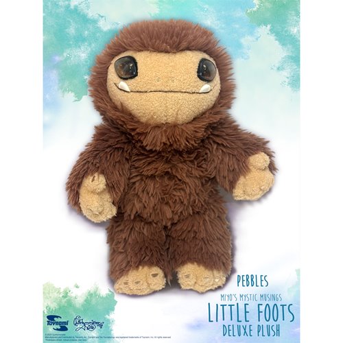 Miyo's Mystic Musings Little Foots Deluxe Yeti Plush Set of 2